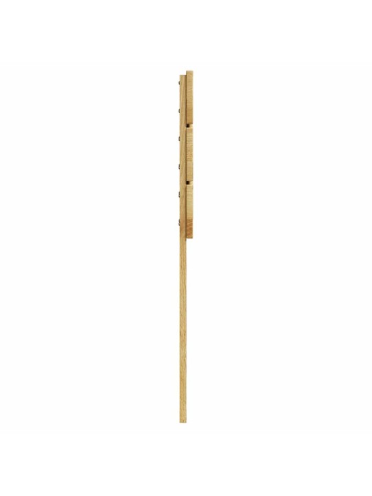 Sängynpääty 75 cm massiivipuutammea