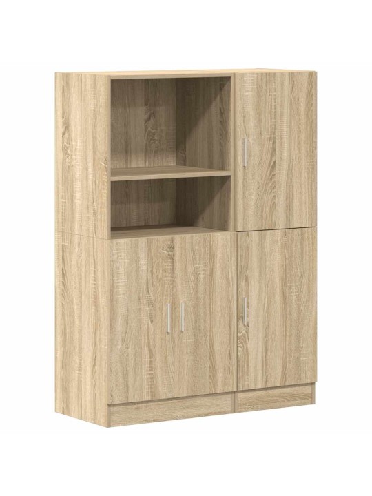 2-osainen keittiökaappisarja sonoma oak engineered wood
