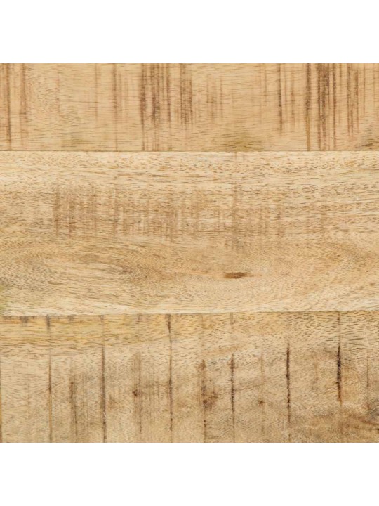 Seinä-tv-kaappi 100x32x25 cm massiivipuuta karkea mango