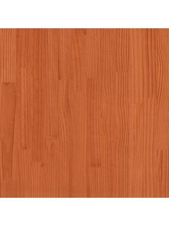 Sängynrunko ei patja pinottava vaha ruskea 80x200cm massiivipuu