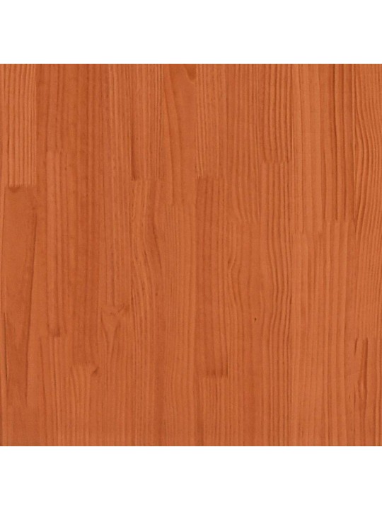 Sängynrunko ei patja pinottava vaha ruskea 90x190cm massiivipuu
