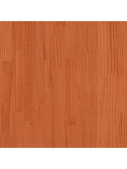 Päiväsänky ilman patjaa wax ruskea 100x200 cm massiivipuu mänty