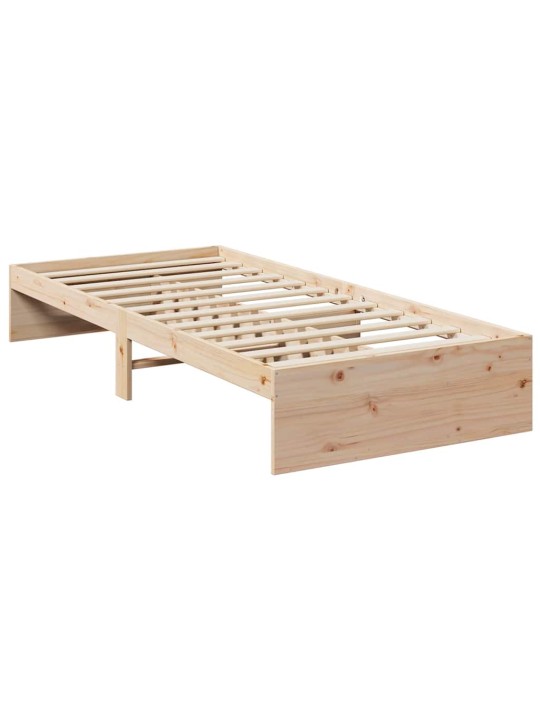 Päiväsänky ilman patjaa 75x190 cm massiivipuumäntyä