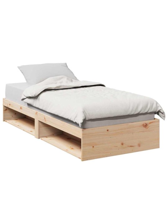 Päiväsänky ilman patjaa 75x190 cm massiivipuumäntyä