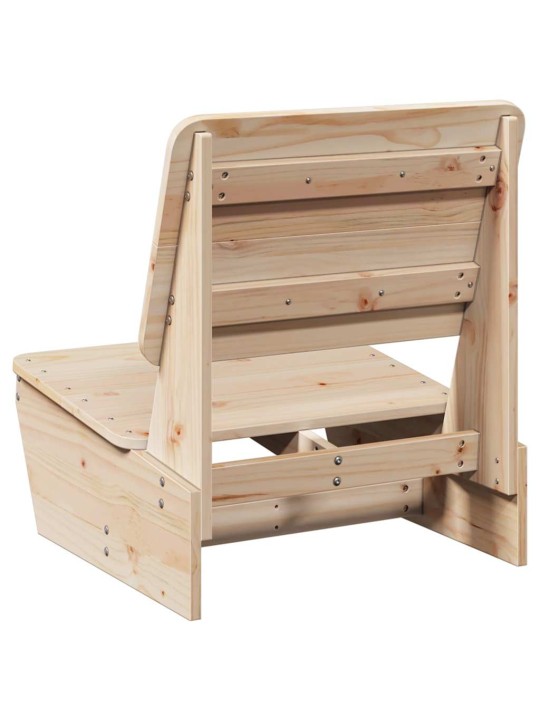 Puutarhatuolit 2 kp 60x64x70,5 cm täysi mänty