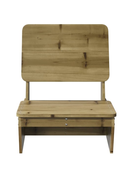 Puutarhatuolit 2 kpl 60x64x70,5 cm kyllästetty mänty
