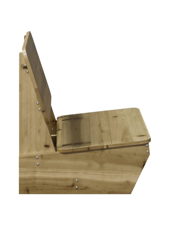 Puutarhatuolit 2 kpl 60x64x70,5 cm kyllästetty mänty