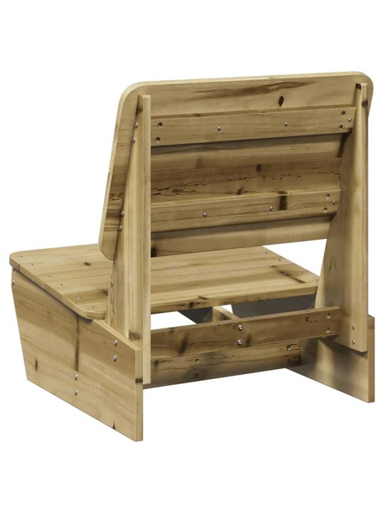 Puutarhatuolit 2 kpl 60x64x70,5 cm kyllästetty mänty