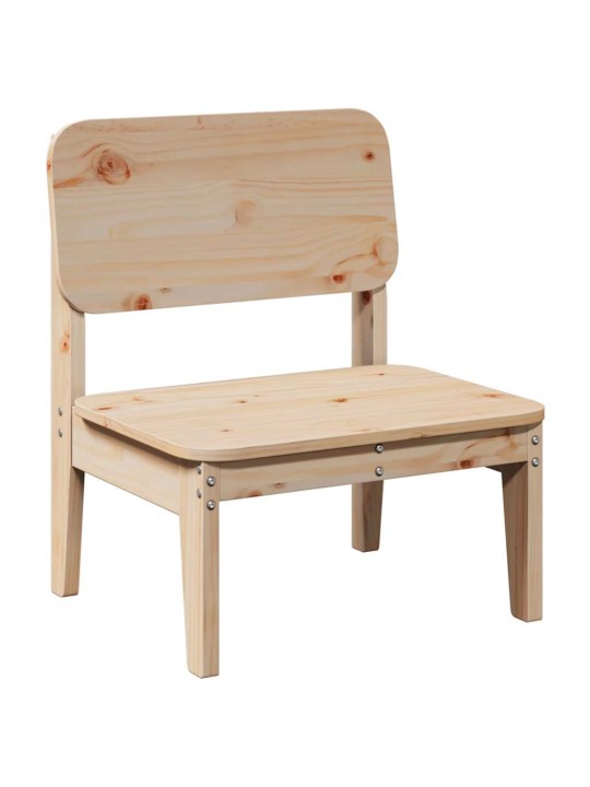 Puutarhatuolit 2 kp 60x52,5x72 cm täysi mänty