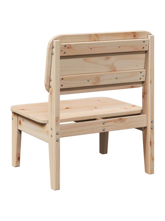 Puutarhatuolit 2 kp 60x52,5x72 cm täysi mänty