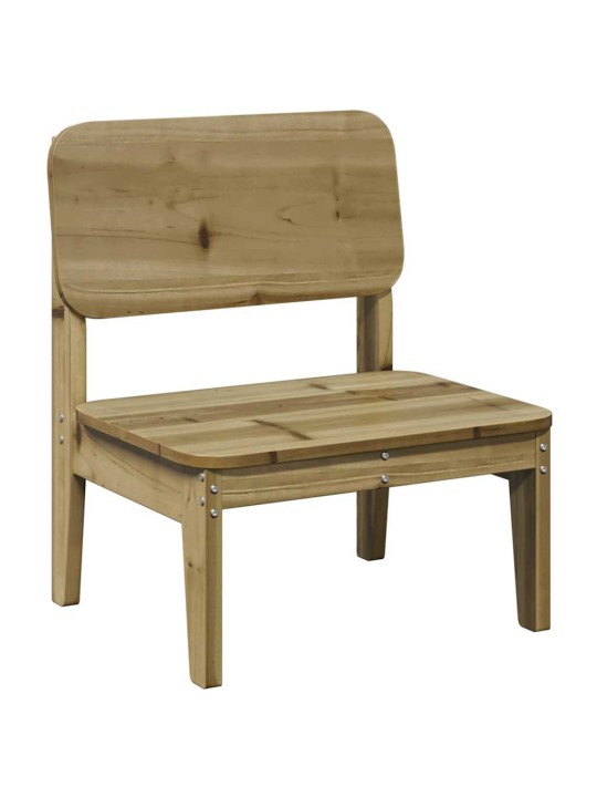 Puutarhatuolit 2 kpl 60x52,5x72 cm kyllästetty mänty