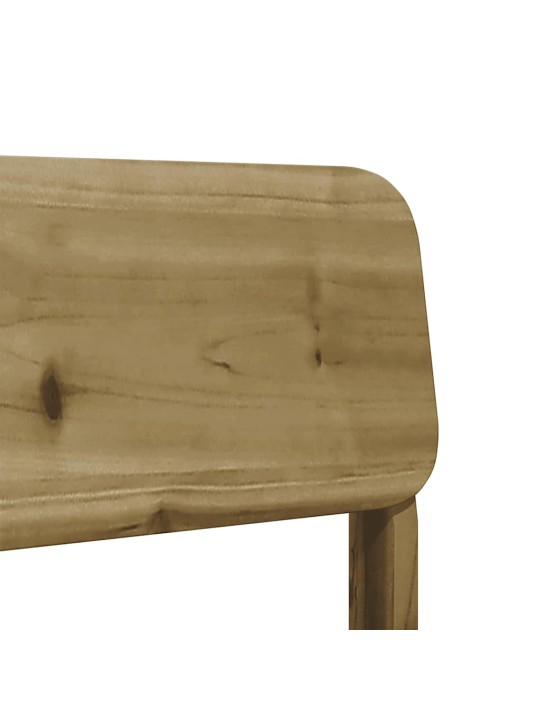 Puutarhatuolit 2 kpl 60x52,5x72 cm kyllästetty mänty