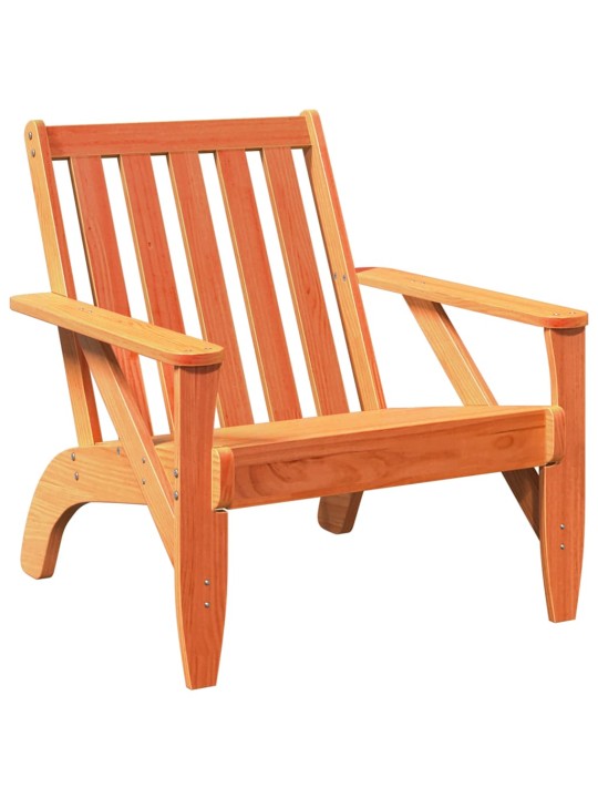 Puutarha adirondack tuoli vaha ruskea 75x77x77 cm