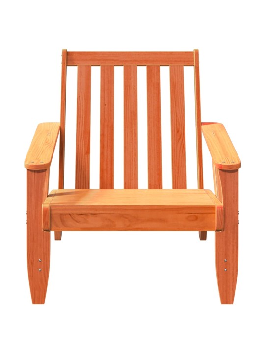 Puutarha adirondack tuoli vaha ruskea 75x77x77 cm