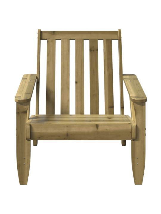 Puutarha adirondack tuoli 75x77x77 cm kyllästetty puumänty