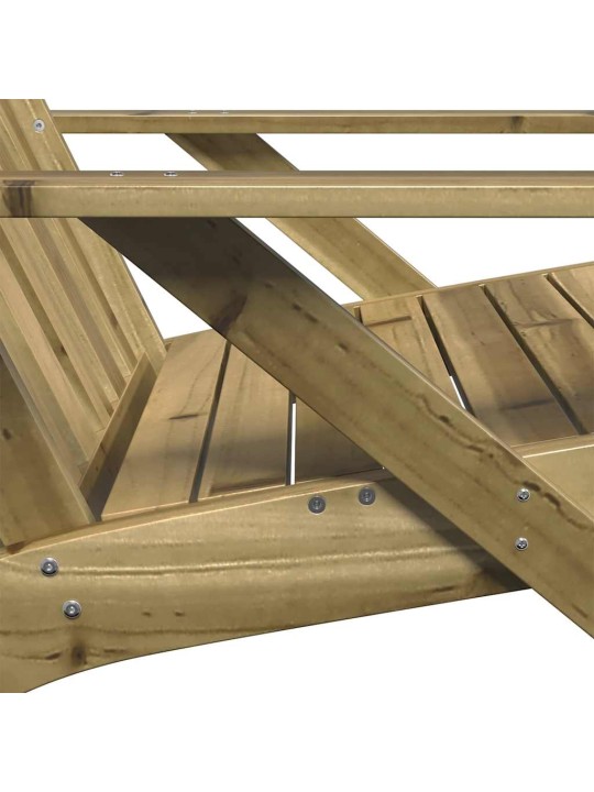 Puutarha adirondack tuoli 75x77x77 cm kyllästetty puumänty