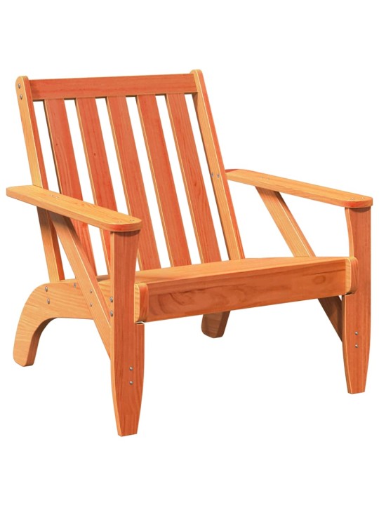 Puutarha adirondack tuolit 2 kpl vaha ruskea 75x77x77 cm