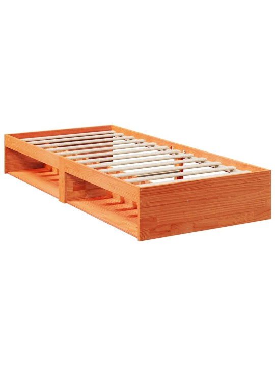 Päiväsänky patja wax ruskea 100x200 cm massiivipuu mänty