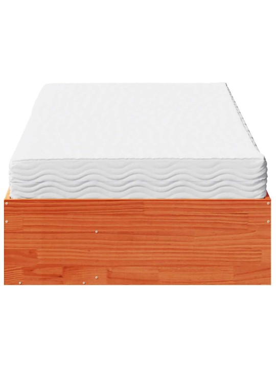 Päiväsänky patja wax ruskea 100x200 cm massiivipuu mänty