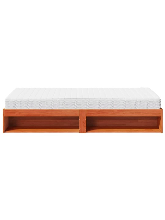 Päiväsänky patja wax ruskea 100x200 cm massiivipuu mänty