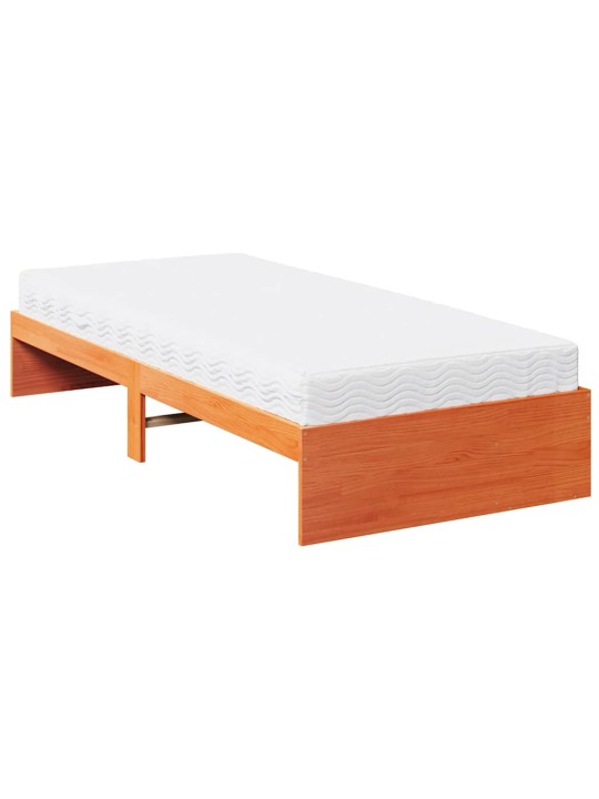 Päiväsänky patja wax ruskea 100x200 cm massiivipuu mänty