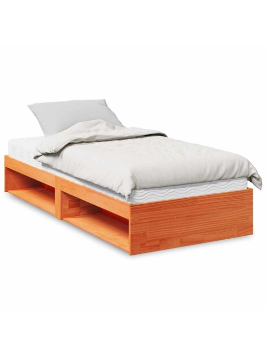 Päiväsänky patja wax ruskea 100x200 cm massiivipuu mänty