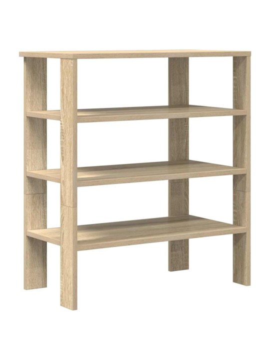 Kenkäteline sonoma oak 61x32x70 cm engineered wood