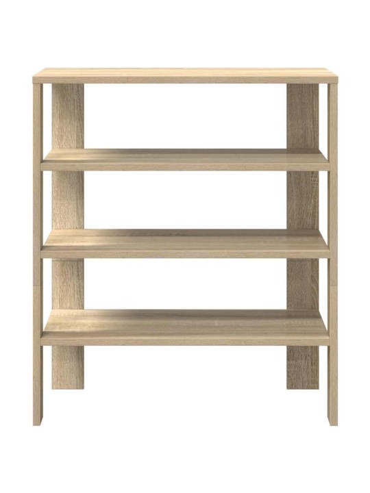 Kenkäteline sonoma oak 61x32x70 cm engineered wood