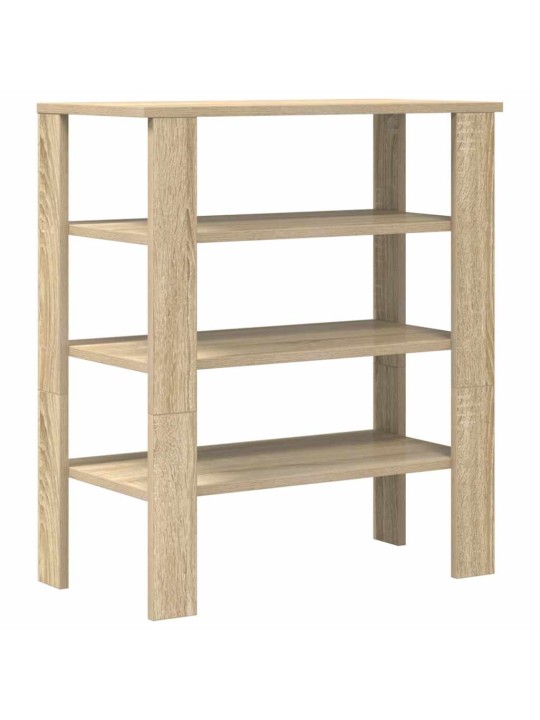 Kenkäteline sonoma oak 61x32x70 cm engineered wood