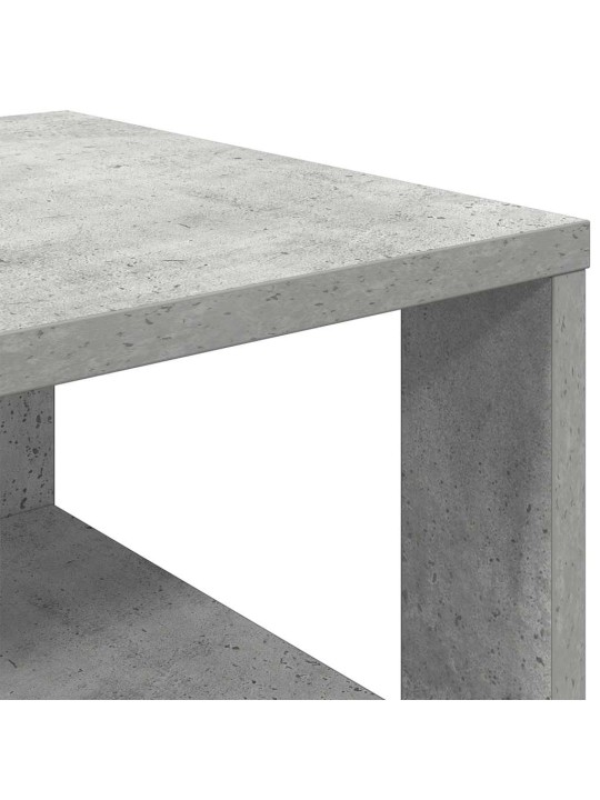 Kenkäteline betoninharmaa 61x32x70 cm tekninen puu