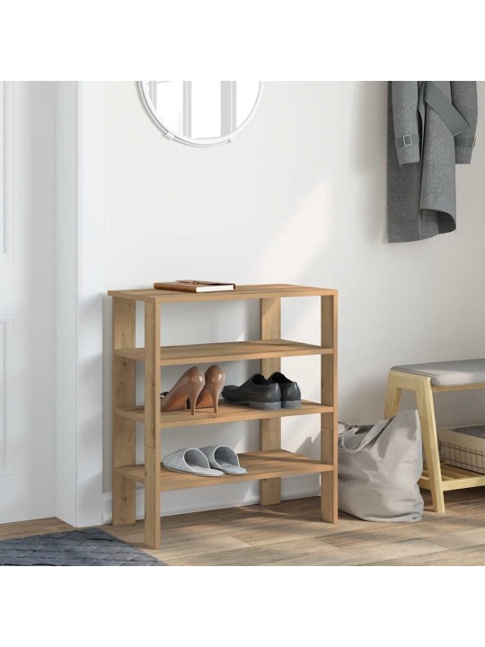 Kenkäteline käsityöläinen tammi 61x32x70 cm tekninen puu