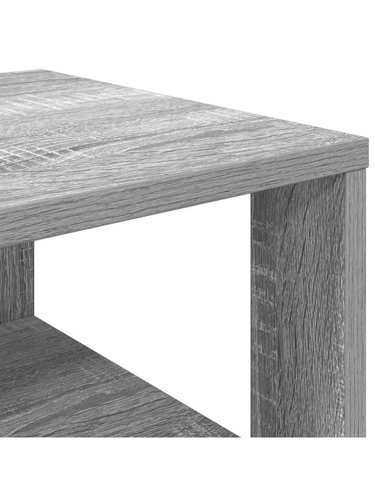 Kenkäteline harmaa sonoma 61x32x87,5 cm tekninen puu