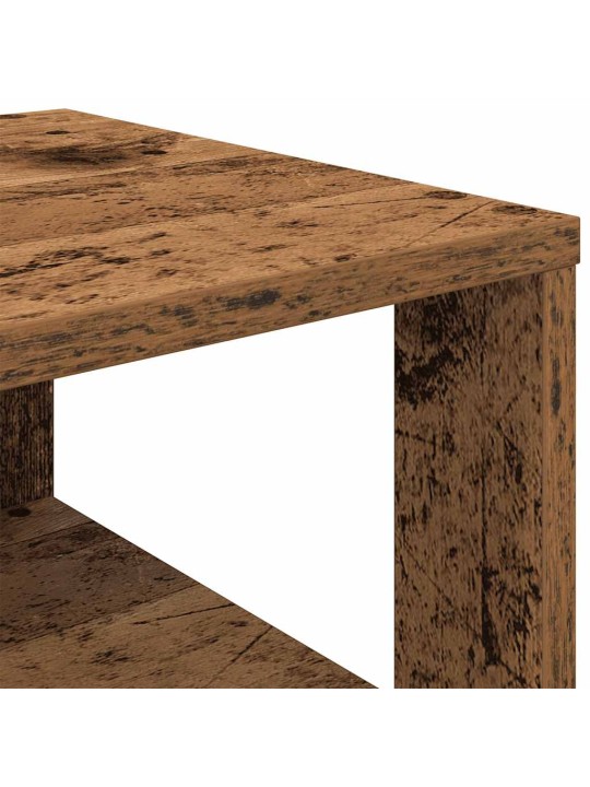 Kenkäteline vanhaa puuta 61x32x87,5 cm tekninen puu
