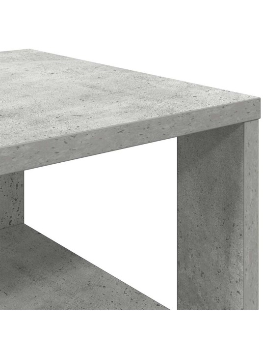 Kenkäteline betoninharmaa 61x32x105 cm tekninen puu