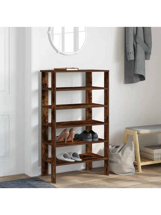 Kenkäteline savutammi 61x32x105 cm tekninen puu