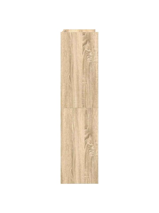 Kenkäteline sonoma oak 60x25x100 cm engineered wood