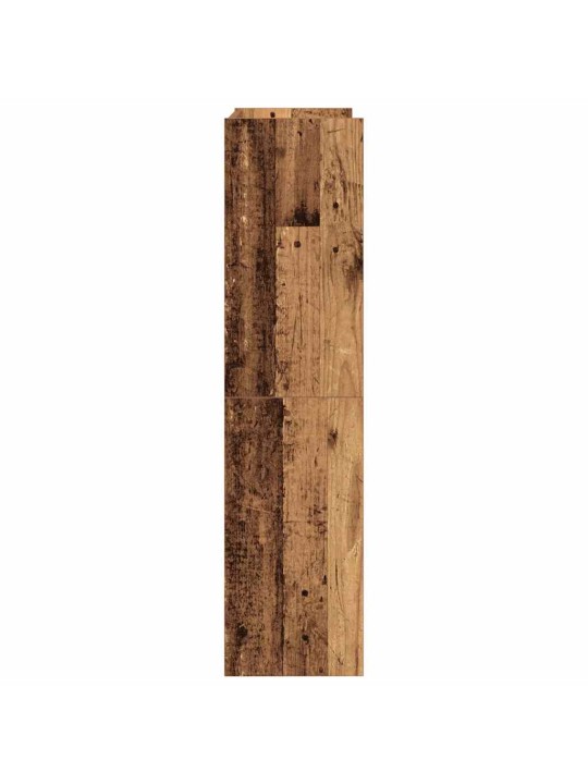 Kenkäteline vanhaa puuta 60x25x100 cm tekninen puu