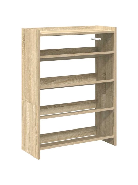 Kenkäteline sonoma-tammi 60x25x81 cm tekninen puu