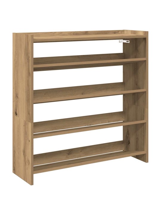 Kenkäteline artesaani tammi 80x25x81 cm tekninen puu
