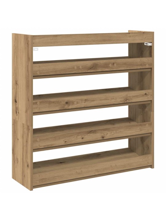 Kenkäteline artesaani tammi 80x25x81 cm tekninen puu