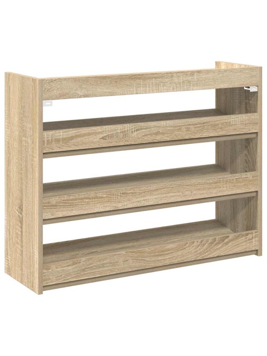 Kenkäteline sonoma-tammi 80x25x62 cm tekninen puu