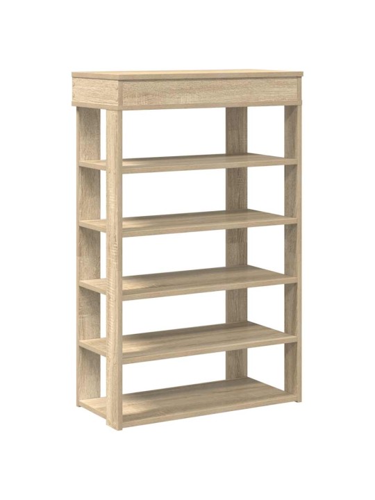 Kenkäteline sonoma oak 60x30x98 cm engineered wood