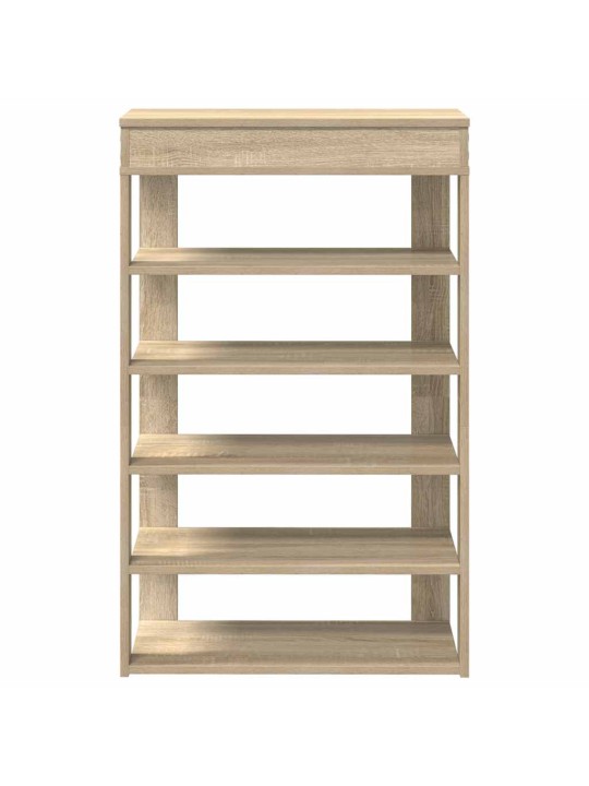 Kenkäteline sonoma oak 60x30x98 cm engineered wood