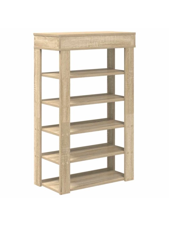 Kenkäteline sonoma oak 60x30x98 cm engineered wood