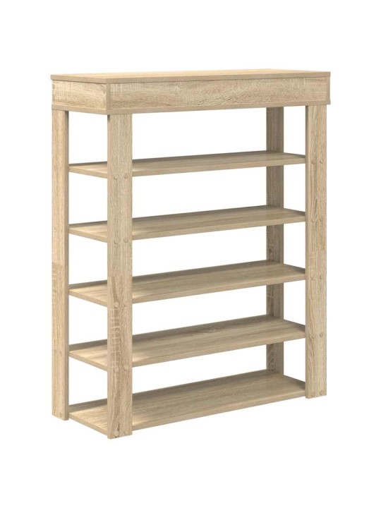 Kenkäteline sonoma-tammi 80x30x98 cm tekninen puu
