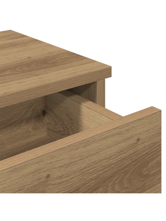 Seinähylly laatikoilla artesaani 100x37,5x19 cm tekninen puu
