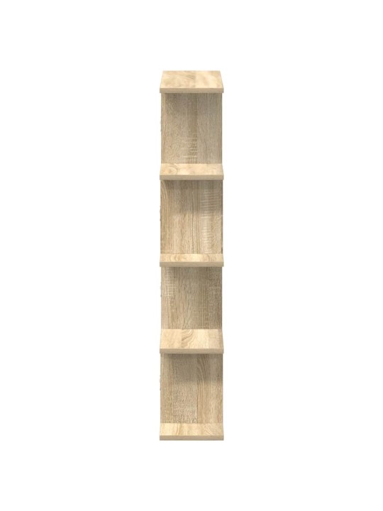 Wall cube hylly 12 lokeroa sonoma oak engineered wood