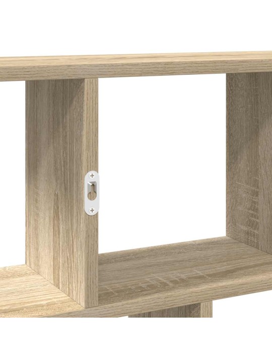 Wall cube hylly 12 lokeroa sonoma oak engineered wood