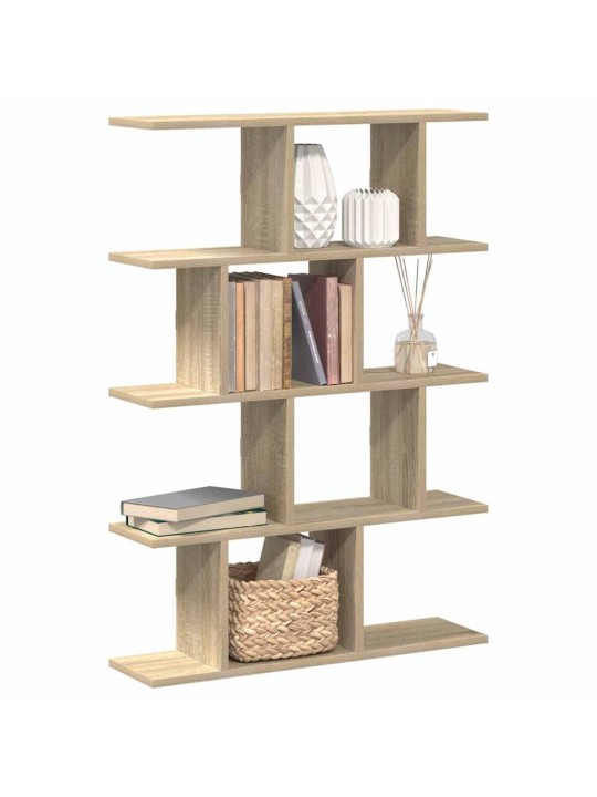 Wall cube hylly 12 lokeroa sonoma oak engineered wood