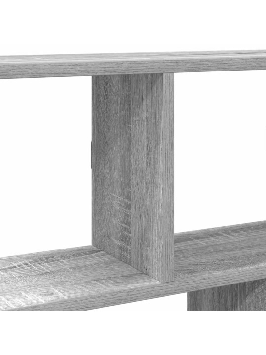 Wall cube hylly 12 lokeroa harmaa sonoma engineered wood